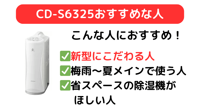 CD-S6325は新型にこだわる人
