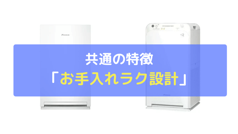 お手入れラク設計:パネルを開けずにフィルター掃除が可能