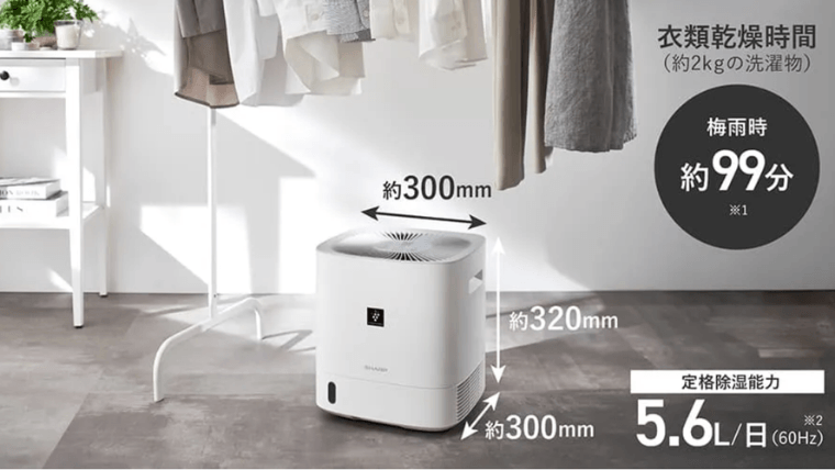 高さ32cmの超コンパクト設計