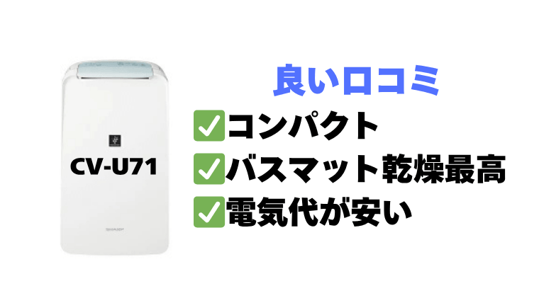 CV-U190 良い口コミ