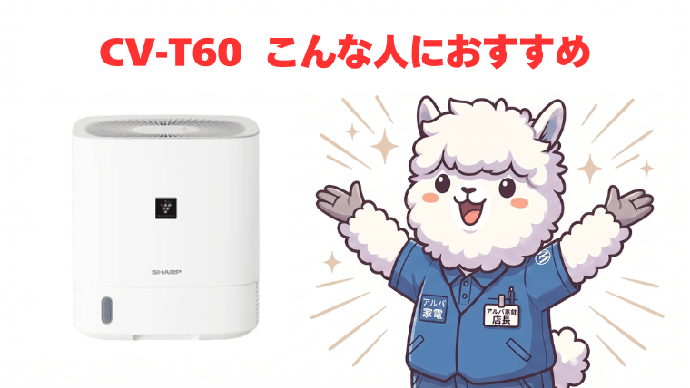 CV-T60：こんな人におすすめ