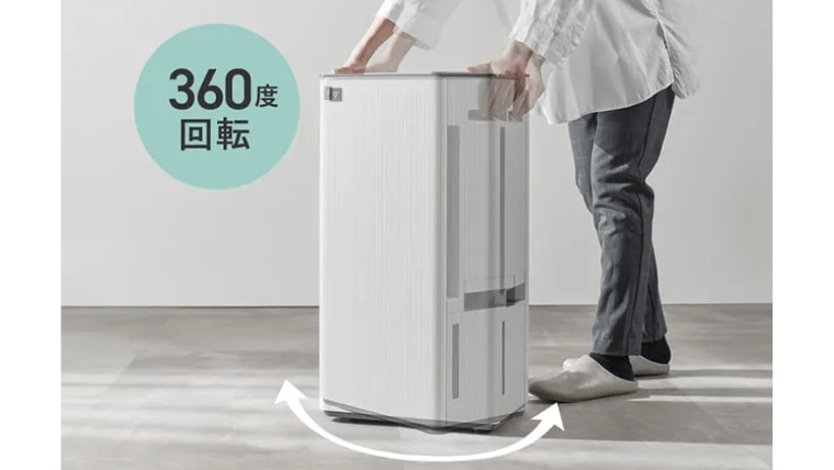 CV-U190は、自在キャスターで平面の移動は楽ちん