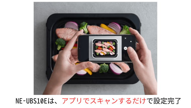 NE-UBS10E食材スキャン見本